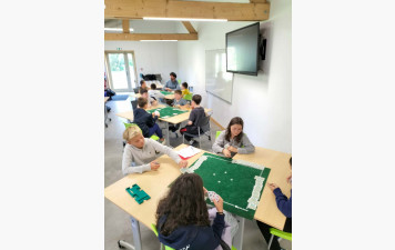 Initiation Bridge pour les collégiens à Tatihou